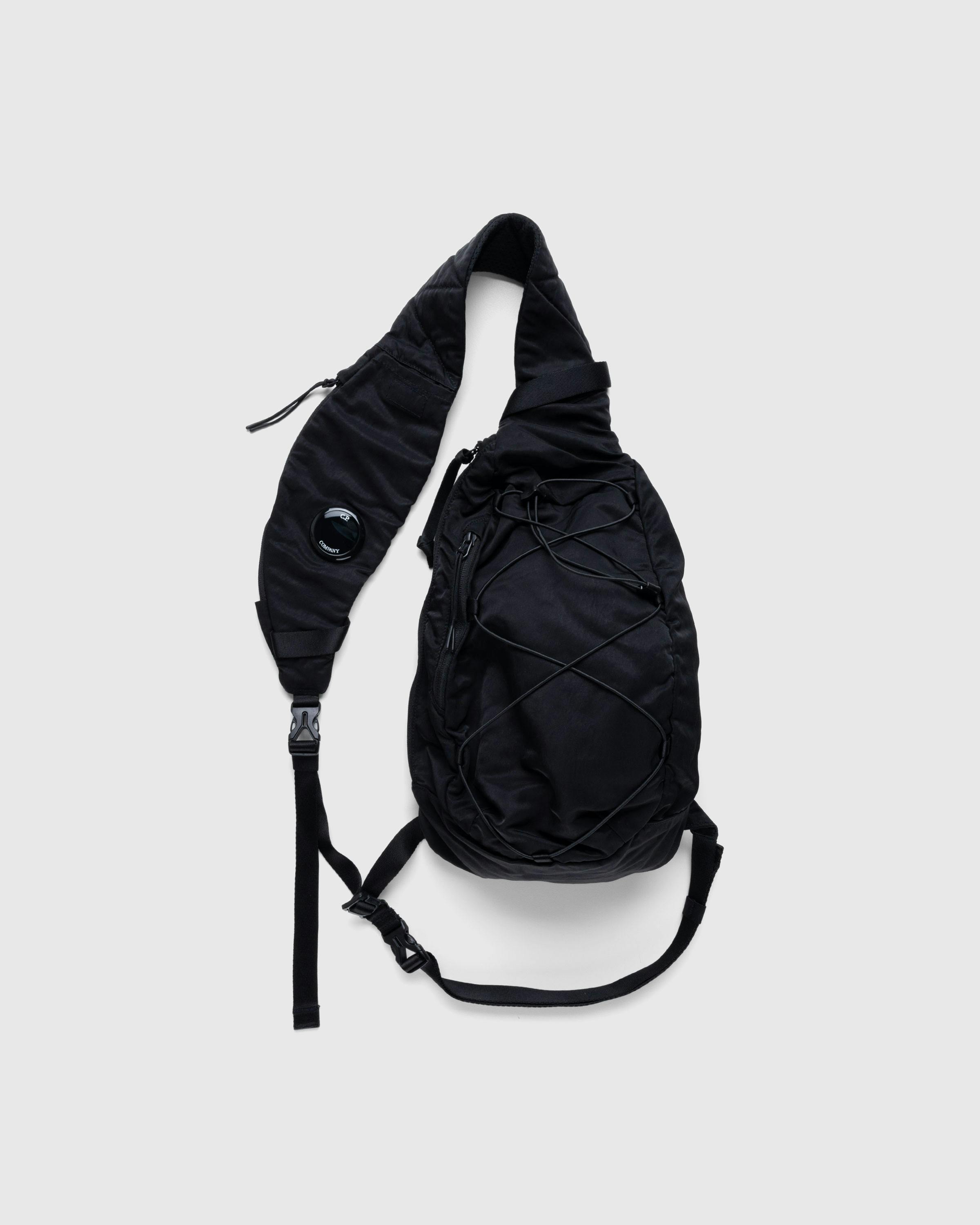 C.P. Company – Nylon B Crossbody Rucksack Black - Waistbags - Black - Image 1