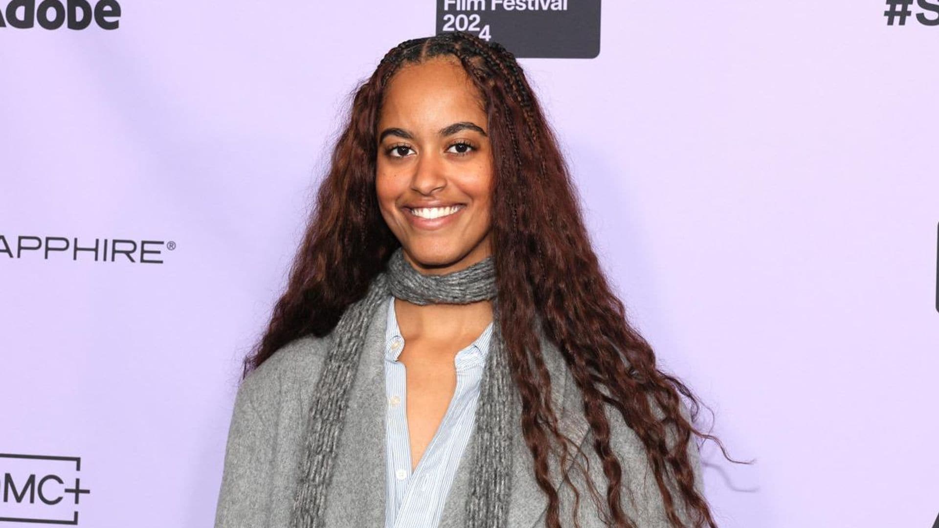 Malia Obama makes her first-ever red carpet appearance to present her film ‘The Heart’