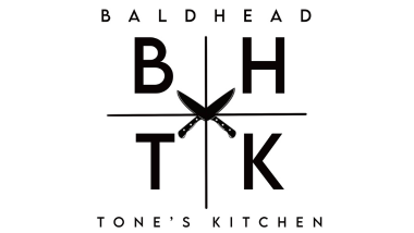 Baldhead Tone's Kitchen Logo.