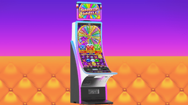 Whisker Wheels VLT gaming machine. 