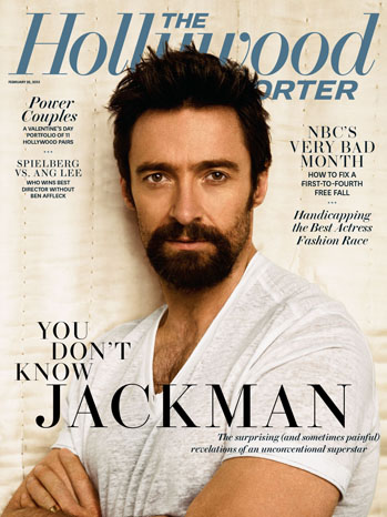 Hugh Jackman, 'Les Miserables' Oscar Nominee Graces THR Cover