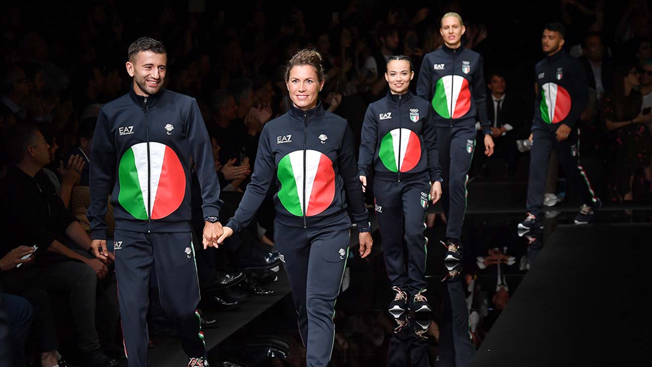 Armani Unveils Tokyo 2020 Summer Olympic Uniforms