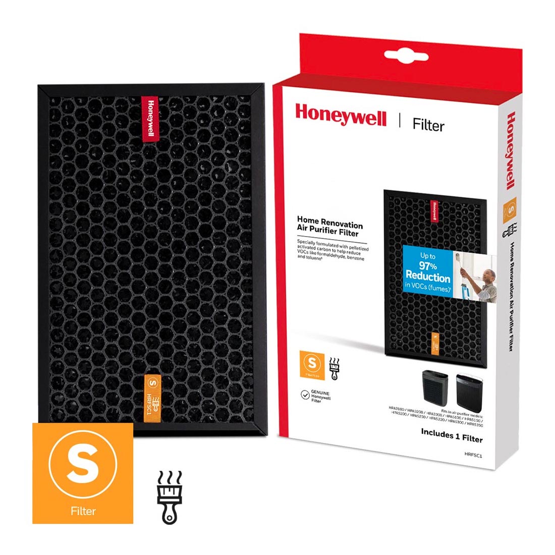 Honeywell Odor Fighting Air Purifier Filters