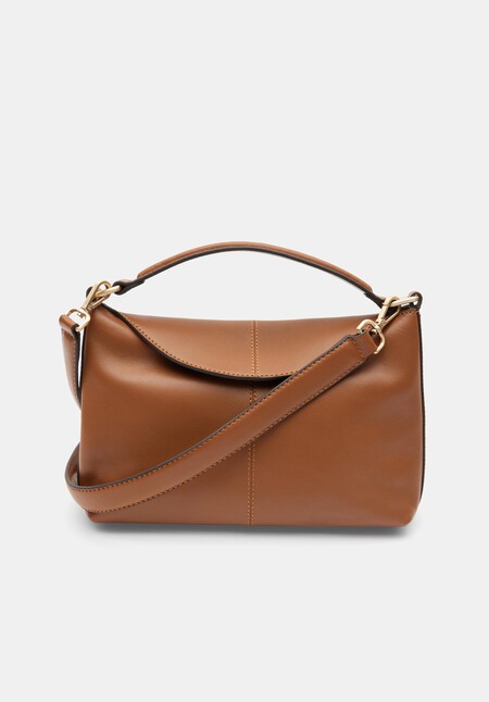 Stevie Leather Crossbody Bag