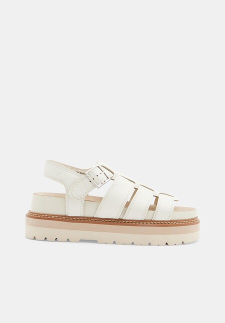 Clarks Orianna Twist Leather Sandals