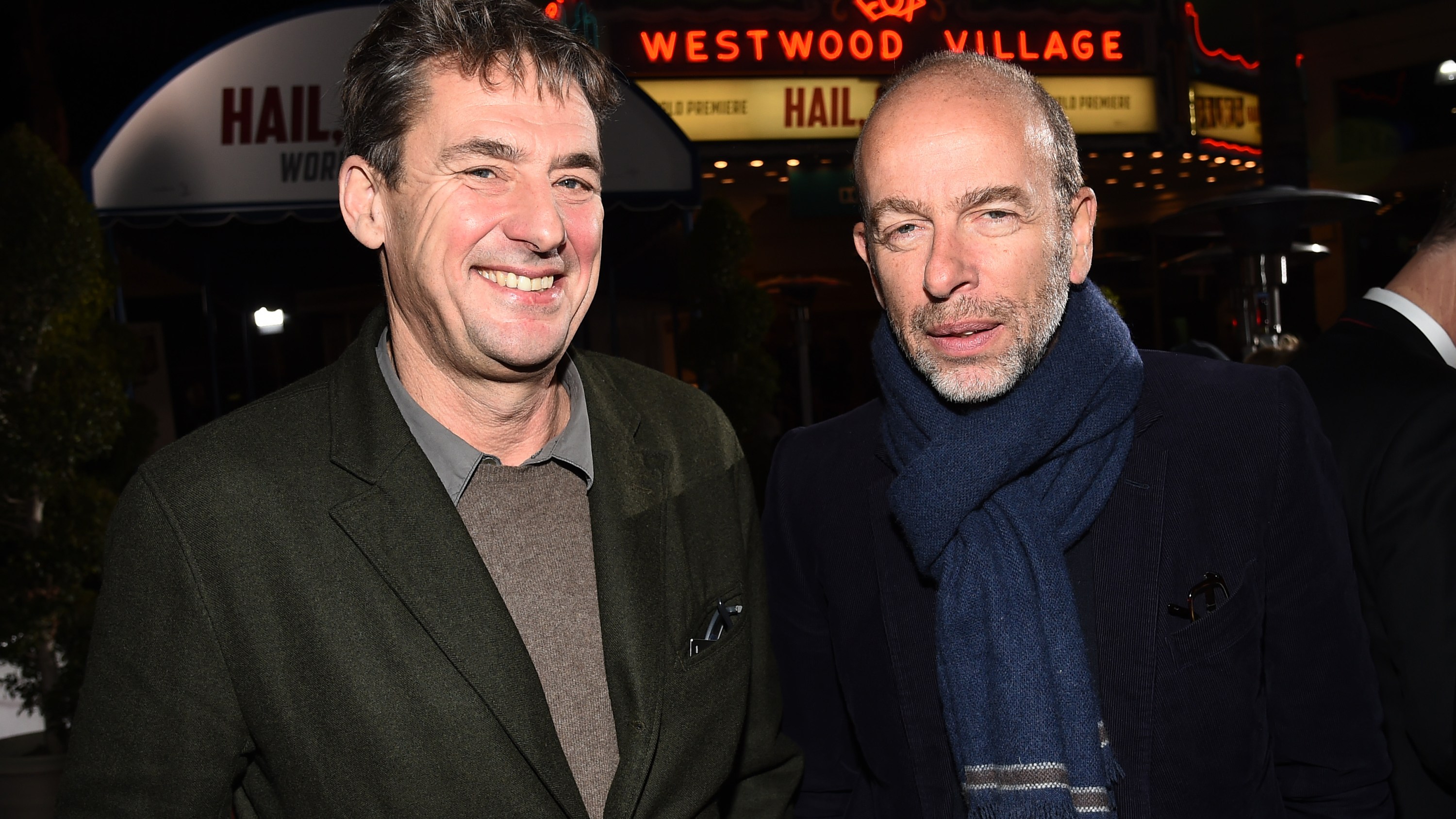 Tim Bevan and Eric Fellner'Hail, Caesar!' film premiere, Los Angeles, America - 01 Feb 2016