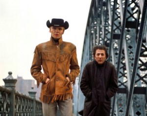 DESPERATE SOULS, DARK CITY AND THE LEGEND OF MIDNIGHT COWBOY, scene from MIDNIGHT COWBOY, from left: Jon Voight, Dustin Hoffman, 1969, 2022. © Kino Lorber /Courtesy Everett Collection