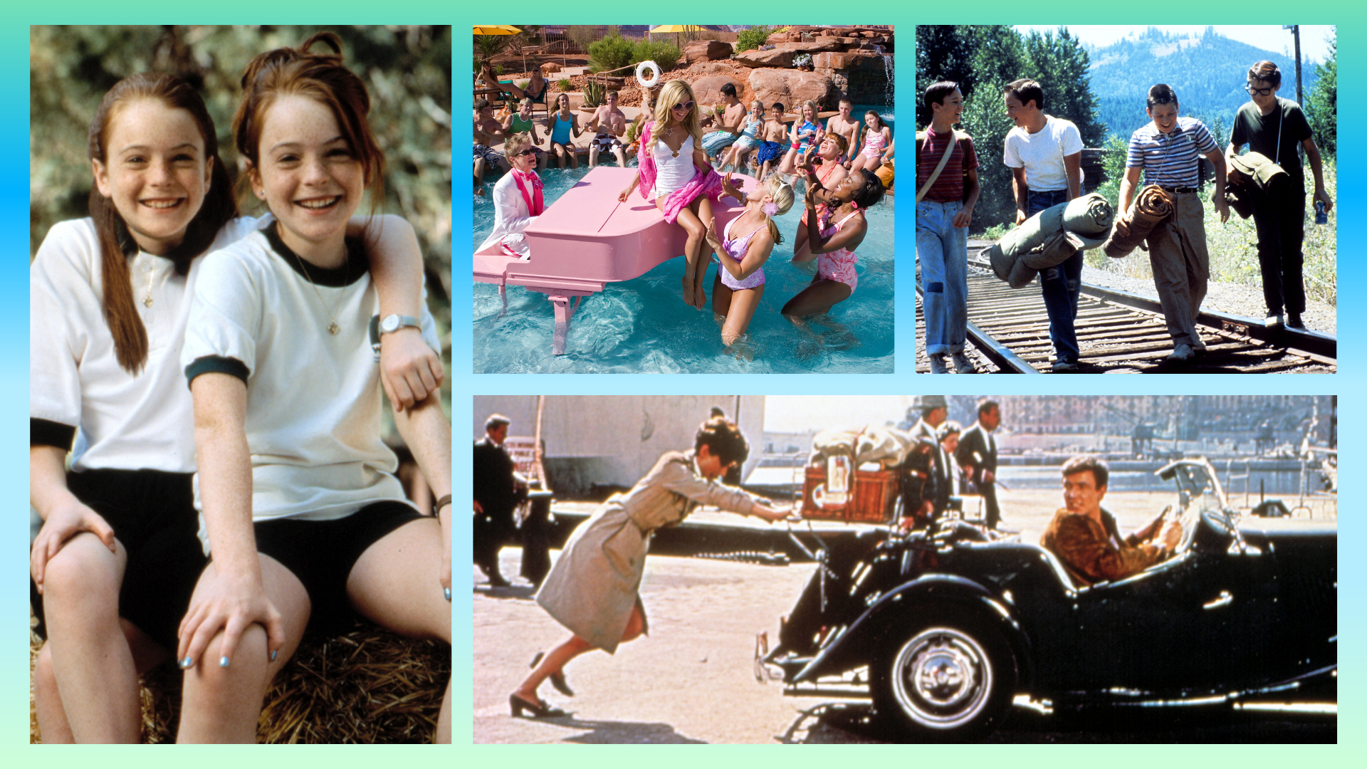 The Best Summer Vacation Movies: "Parent Trap," "High School Musical 2," "Stand By Me," and "Two for the Road"