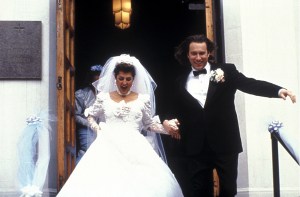 MY BIG FAT GREEK WEDDING, Nia Vardalos, John Corbett, 2002, (c) IFC Films/courtesy Everett Collection