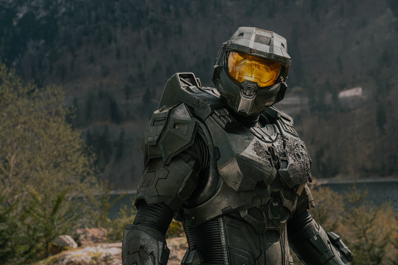 Pablo Schreiber as Master Chief in 'Halo' episode 8, Season 2, Streaming on Paramount+
