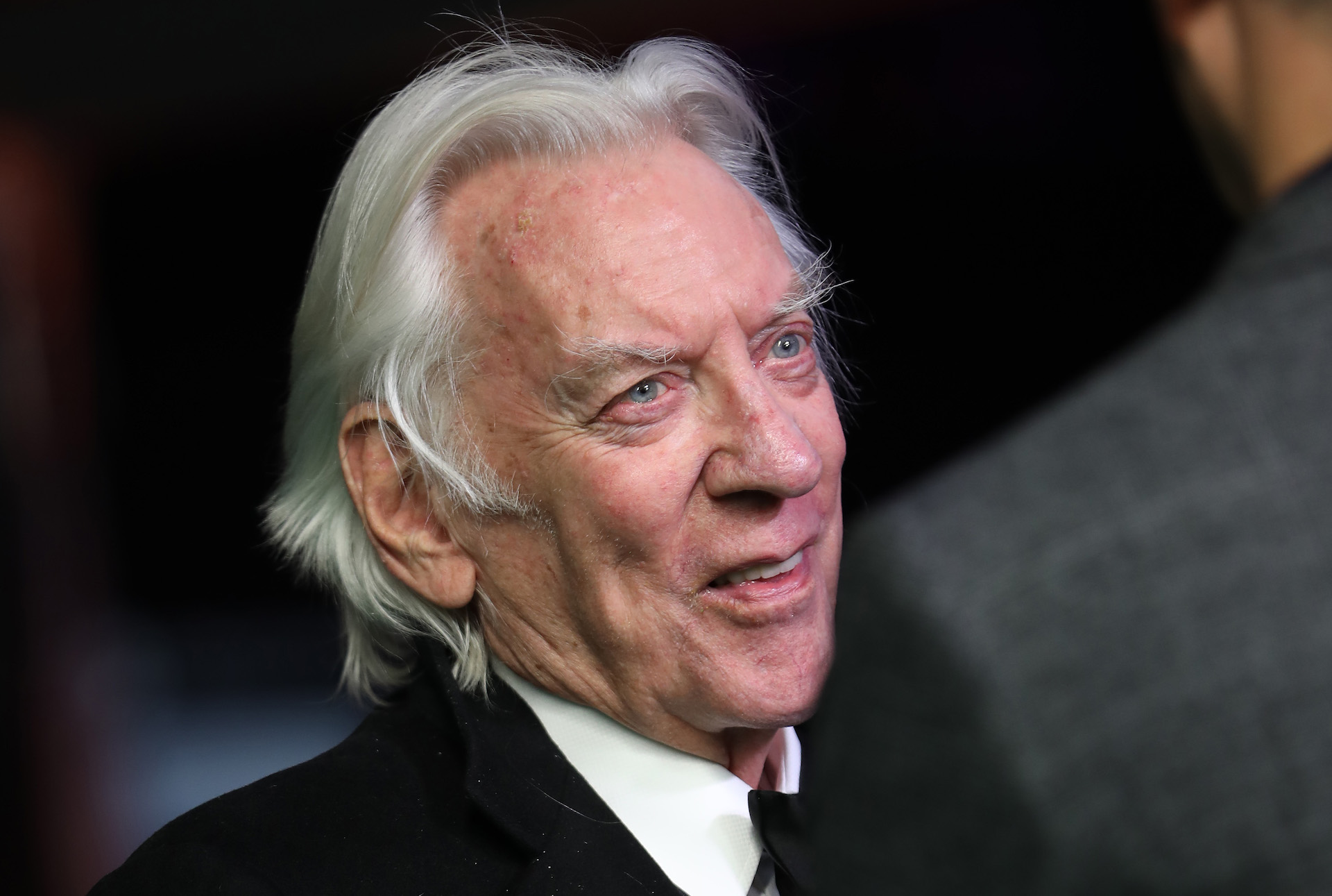 ZURICH, SWITZERLAND - SEPTEMBER 28:  Donald Sutherland attends the "The Burnt Orange Heresy" premiere during the 15th Zurich Film Festival at Kino Corso on September 28, 2019 in Zurich, Switzerland. (Photo by Ferda Demir/Getty Images for ZFF)