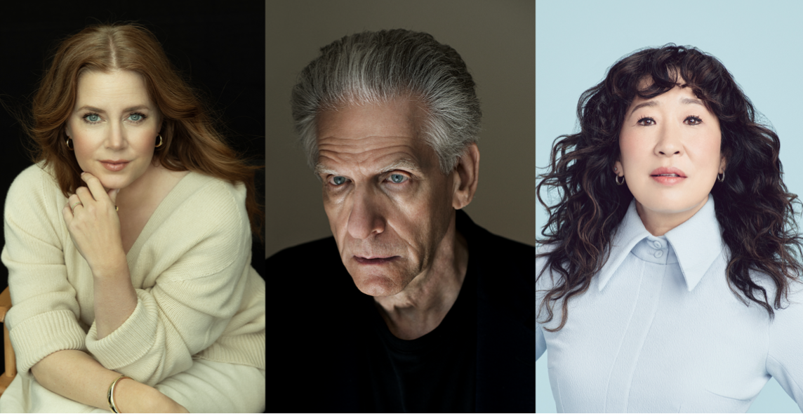 Amy Adams, David Cronenberg, Sandra Oh