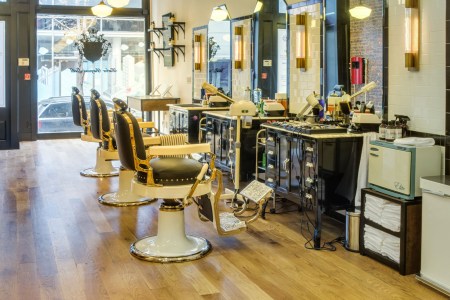 Inside the Barber Surgeons Guild Soho location