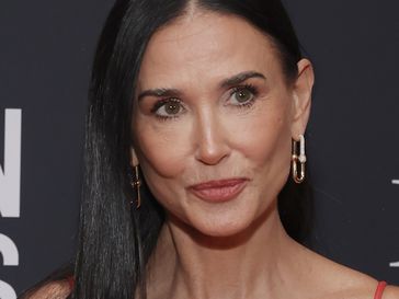 Demi Moore attends the Road to the Golden Globes Party during the 2024 Toronto International Film Festival