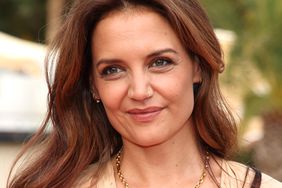 Katie Holmes attends the red carpet of the Filming Italy 2024