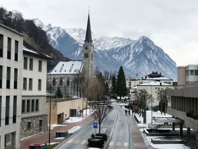 Vaduz is the capital of the Principality of Liechtenstein