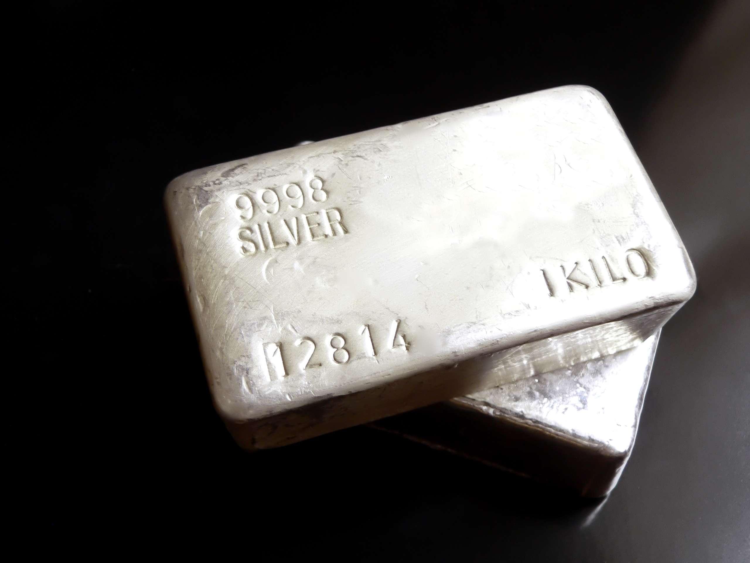 a bar of silver