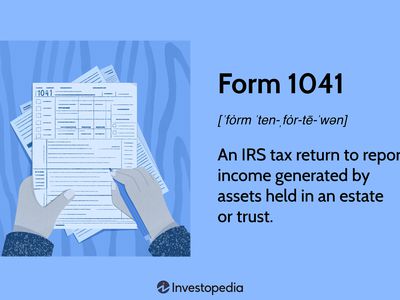 Form 1041: An IRS tax return to report income generated by assets held in an estate or trust.