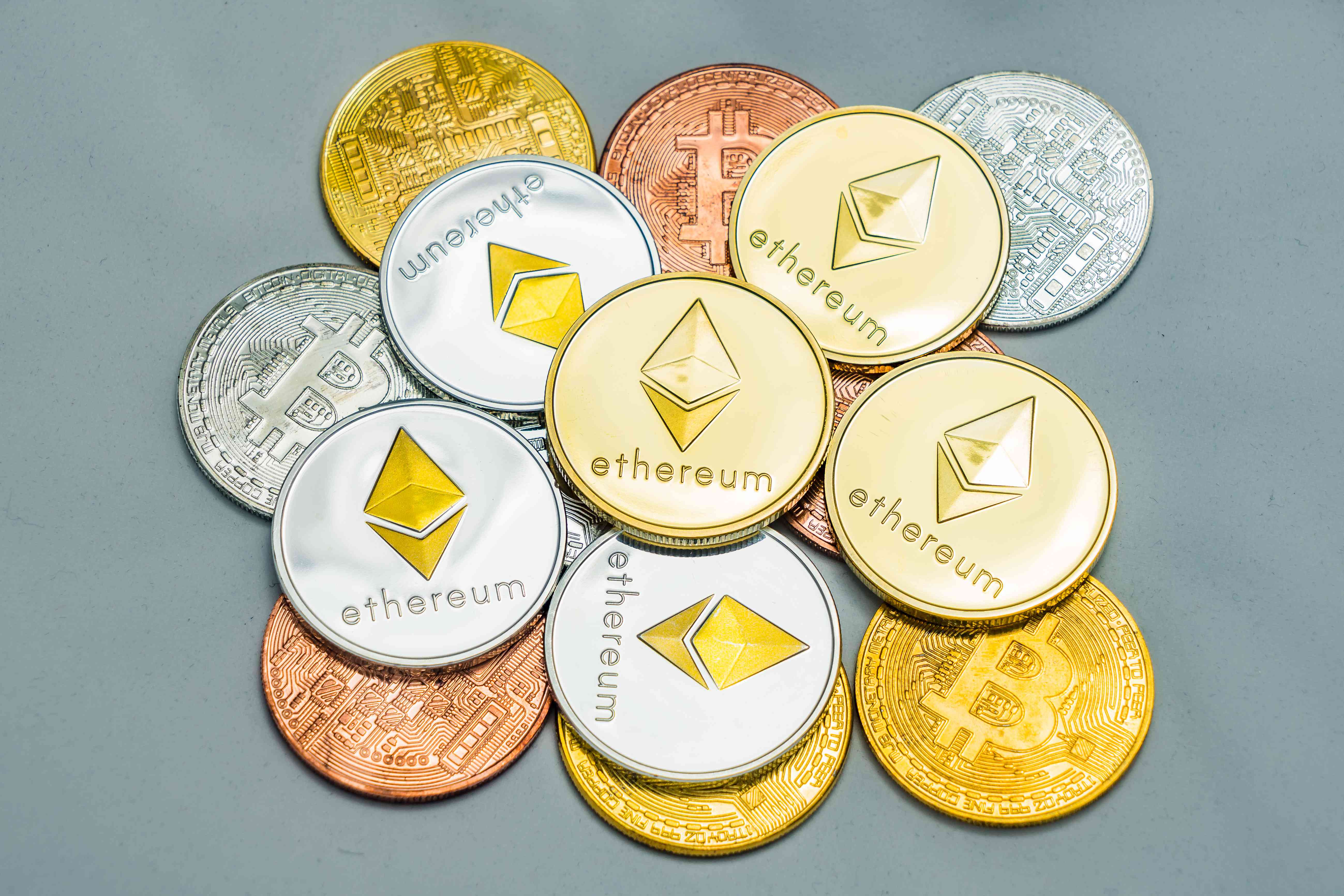 Ether tokens on top of other cryptocurrencies