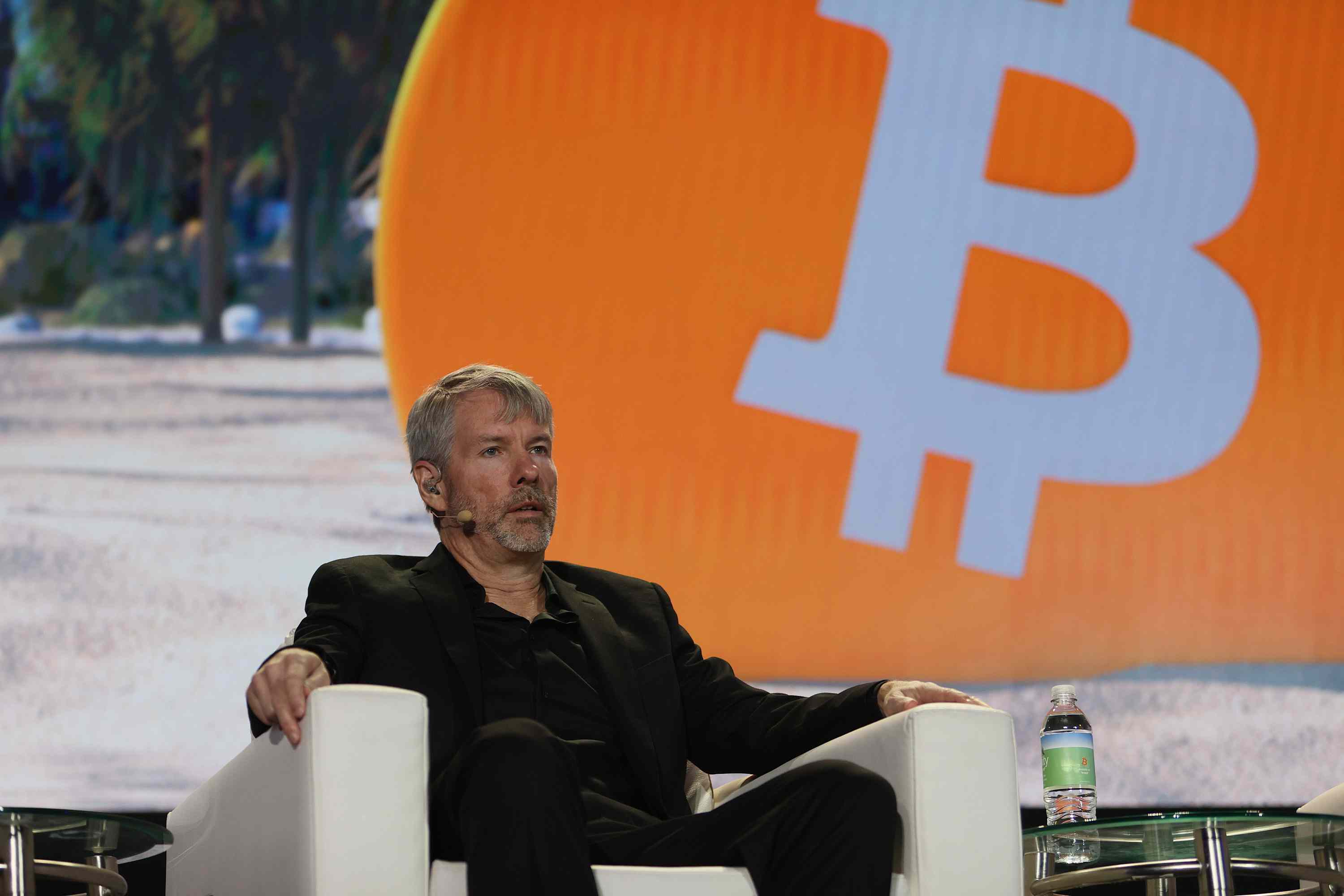 MicroStrategy's Michael Saylor speaks at the Bitcoin 2021 Convention