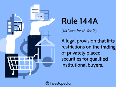 Rule 144A: A legal provision that lifts restrictions on the trading of privately placed securities for qualified institutional buyers.
