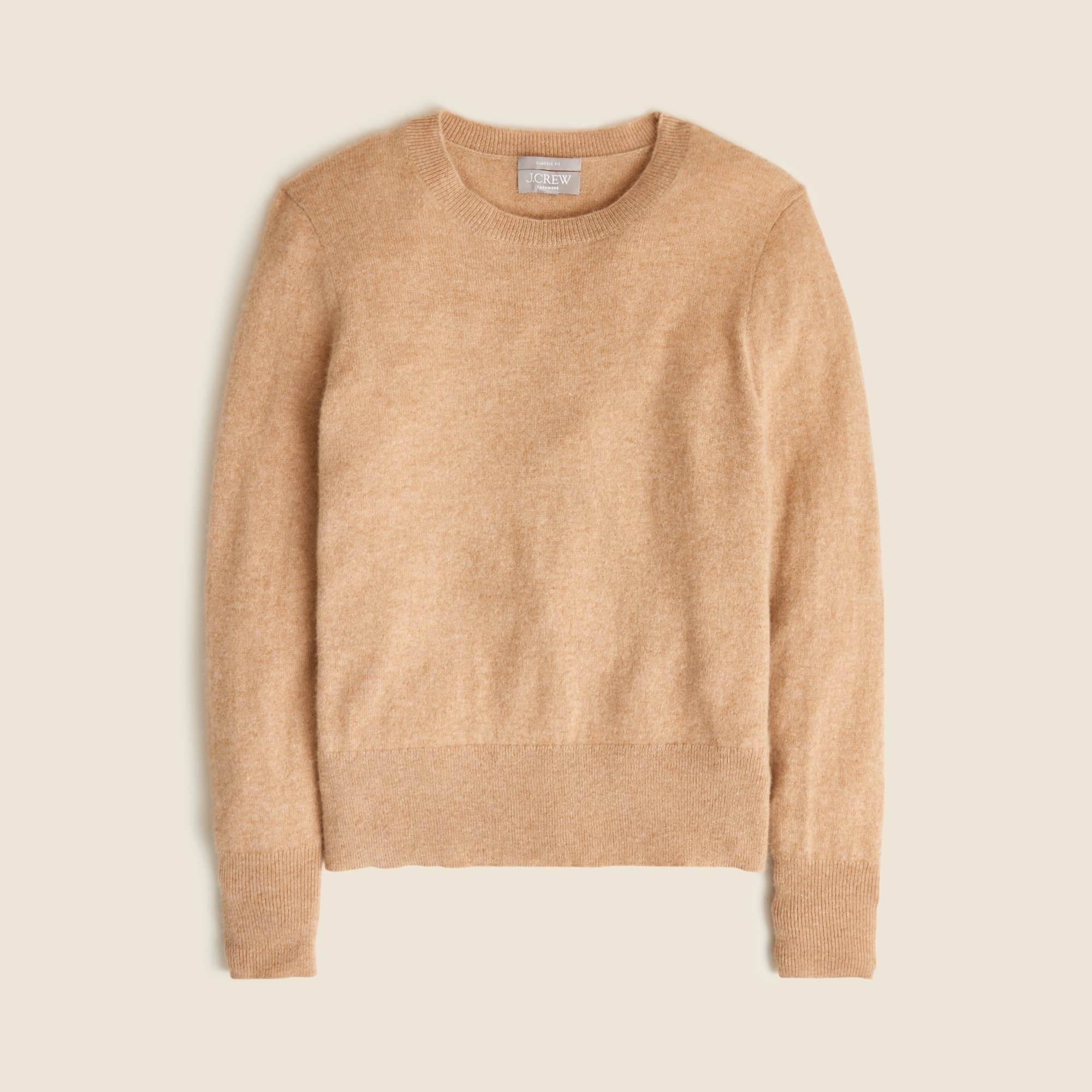  Cashmere classic-fit crewneck sweater