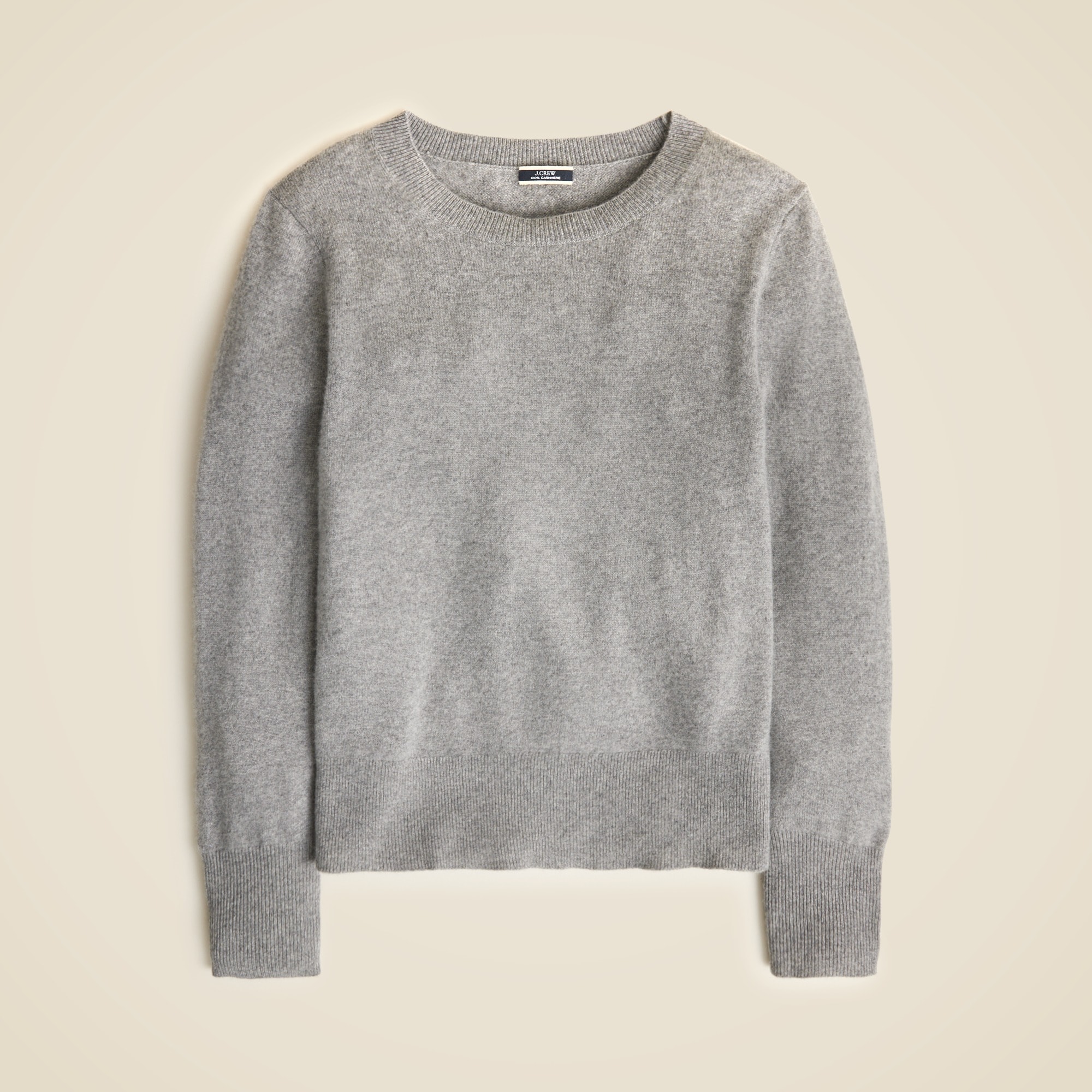  Cashmere classic-fit crewneck sweater