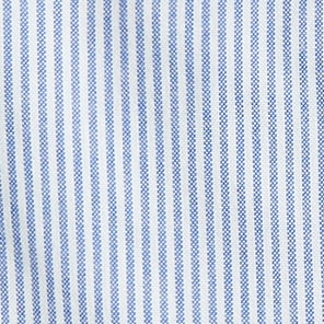 Broken-in organic cotton oxford shirt UNIVERSITY STRIPE RAIN