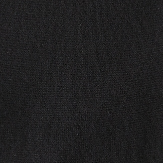 Cashmere shrunken turtleneck sweater BLACK