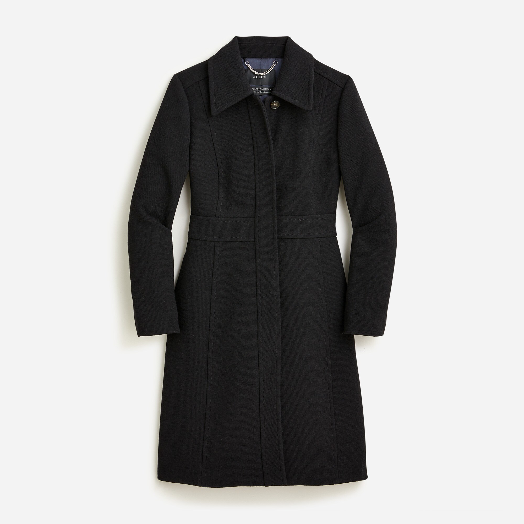  New lady day topcoat in Italian double-cloth wool blend