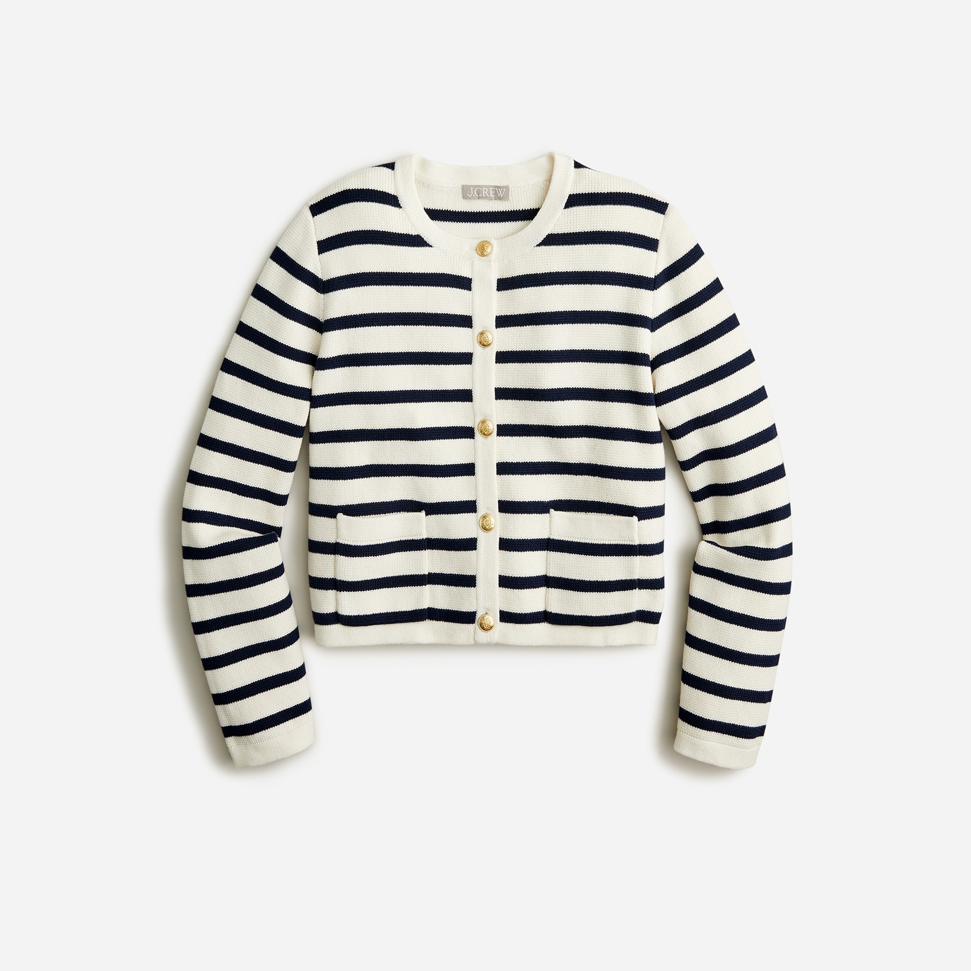 Emilie sweater lady jacket in stripe