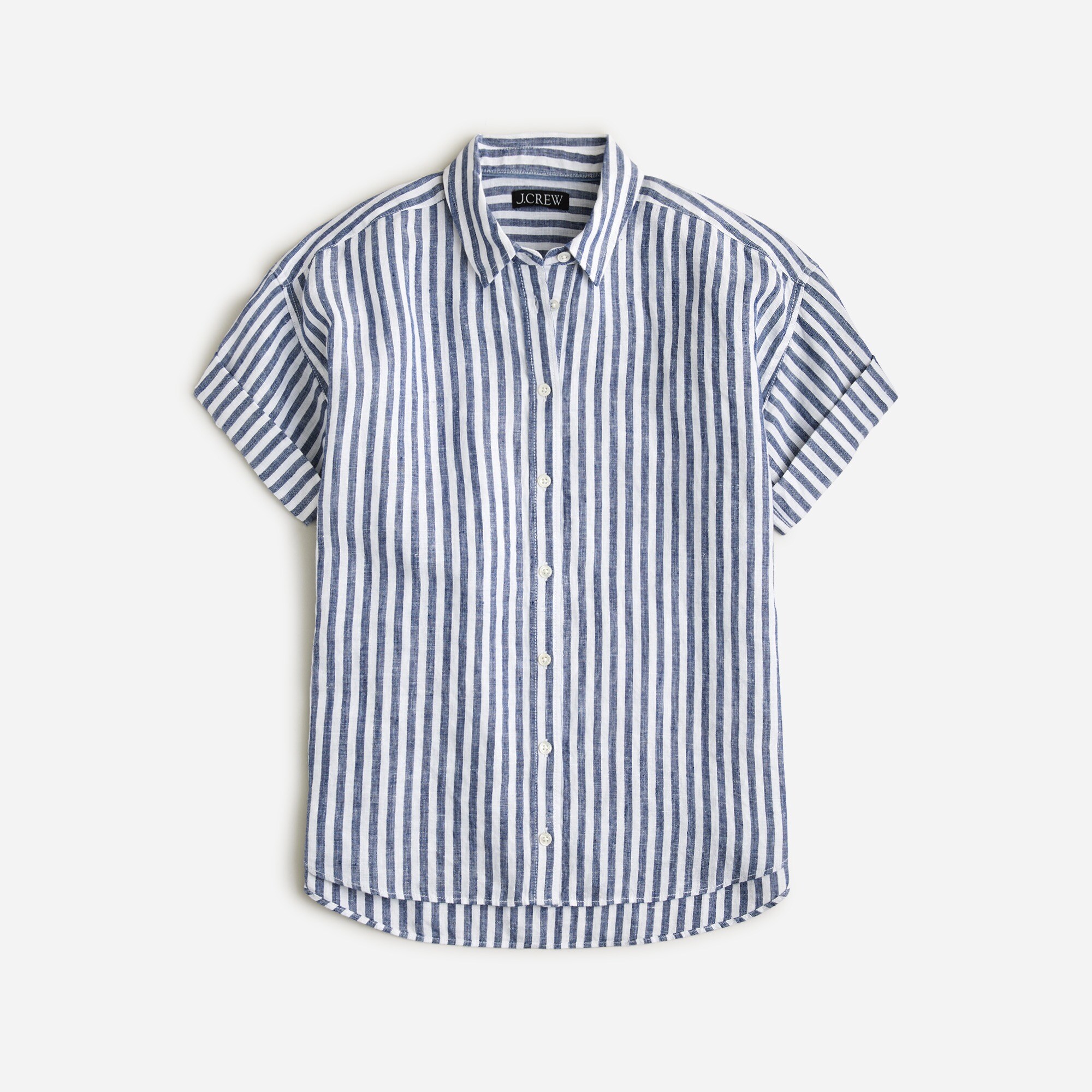  Capitaine shirt in stripe Baird McNutt Irish linen