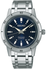 Seiko Presage Watch Presage Style 60s Elegant Yet Rugged Navy SRPL07J1