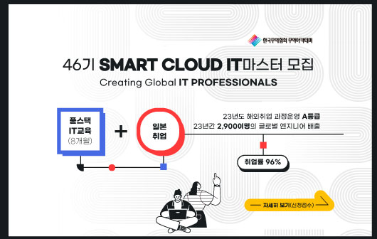 2024 SMART Cloud IT마스터 Plus(46기) 수강생 모집