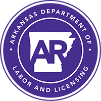 Arkansas Department of Labor and Licensing Logo