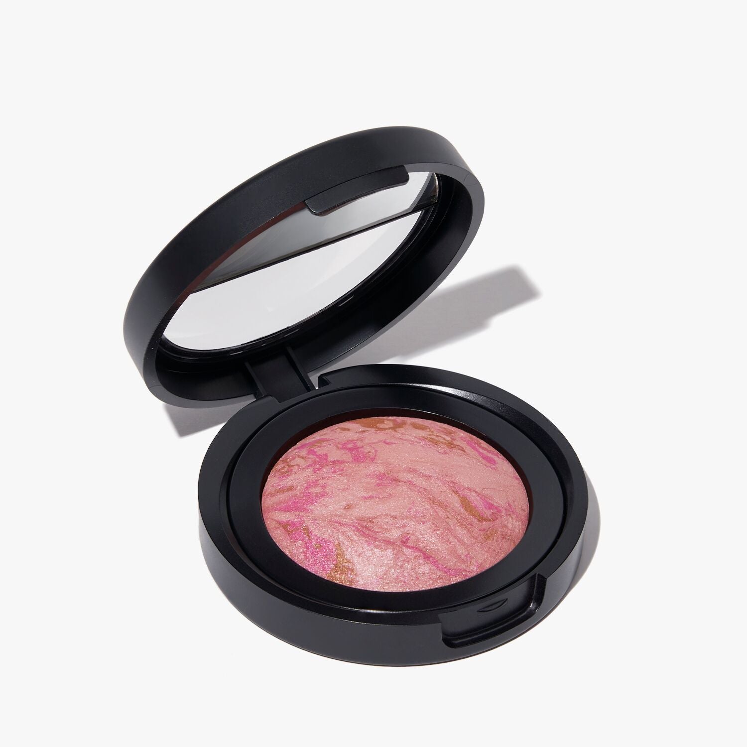 Laura Geller Baked Blush-n-Brighten marbleized blush soldier Pink Butter cream