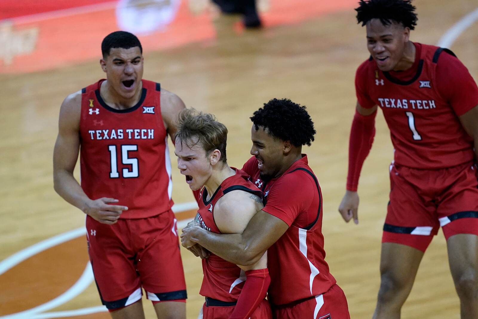 McClung lifts No. 15 Texas Tech past No. 4 Texas, 79-77