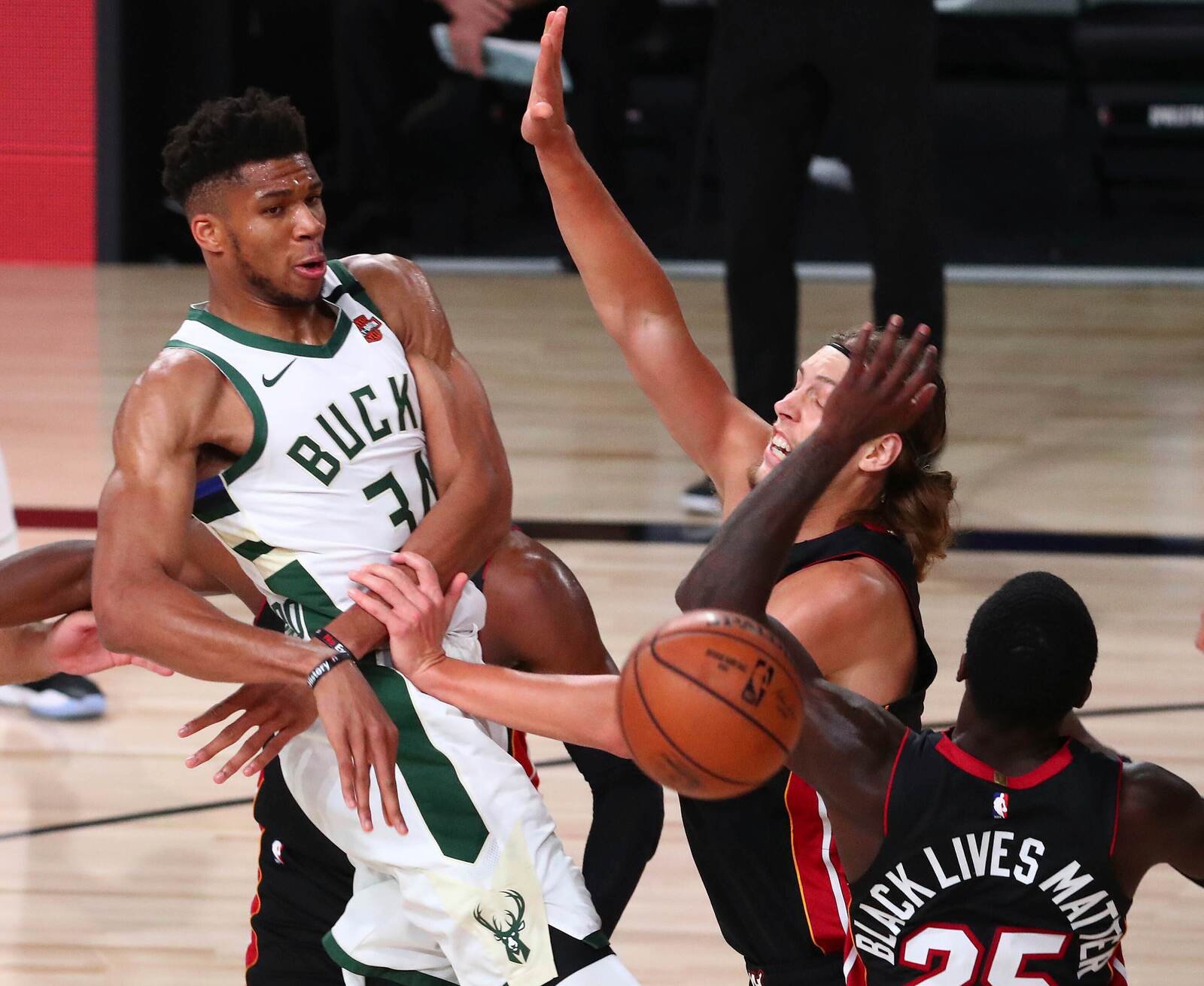 Butlers shoulder improving, Heat confident about chances against Giannis and the Bucks