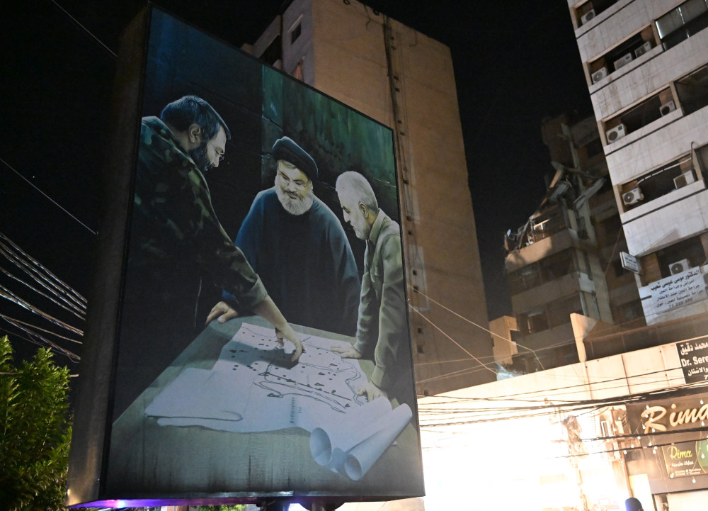 Hezbollah mural