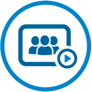 Webinar recording icon