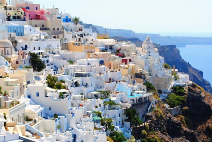 Santorinni greece during daytime