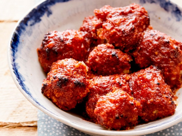 Sticky Maple Barbecue Cauliflower Wings