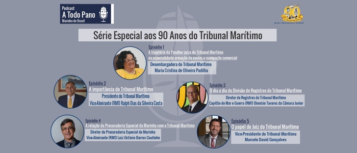 Podcast 90 anos do Tribunal Marítimo