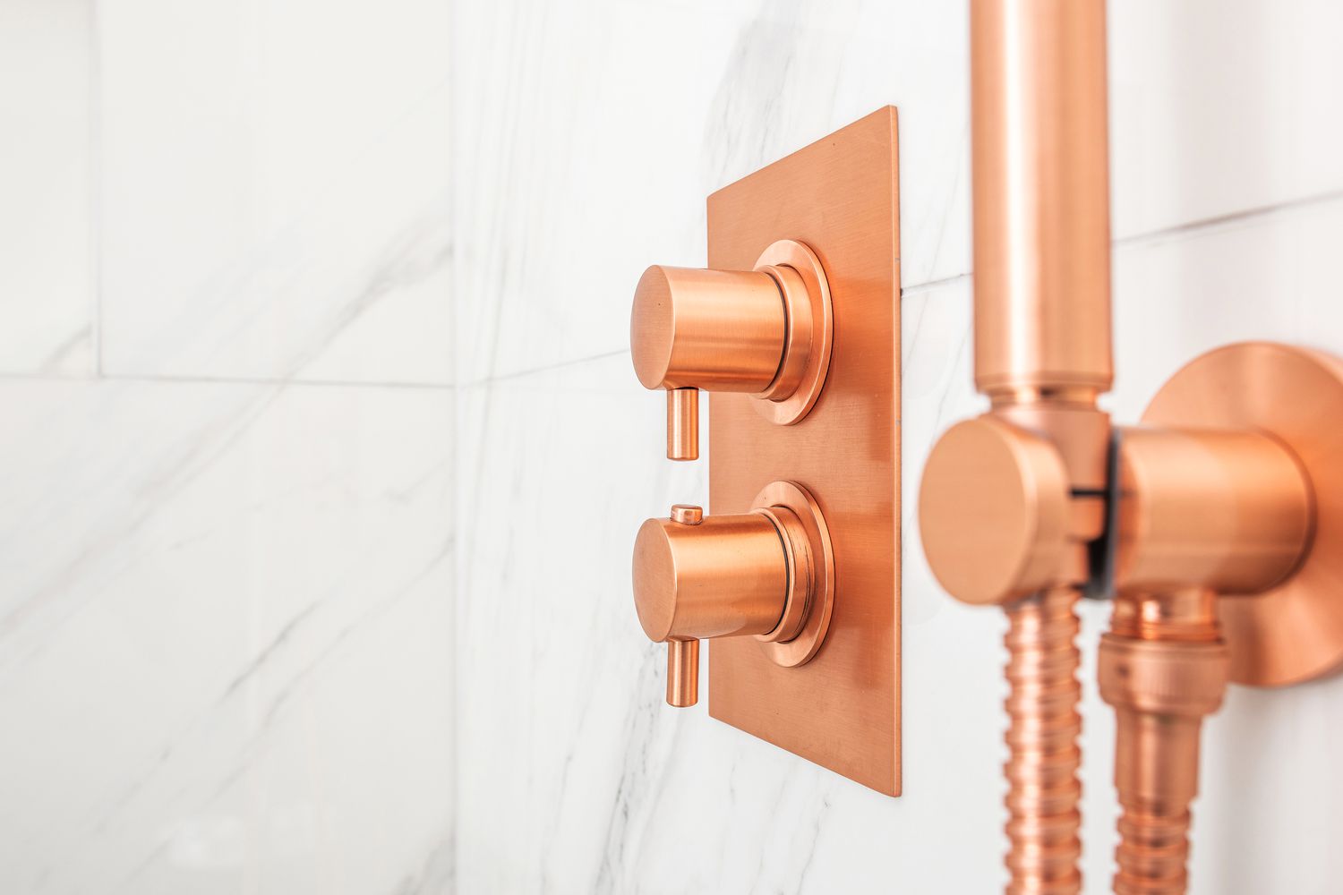 Copper shower 