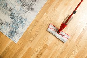 mop on wood floors