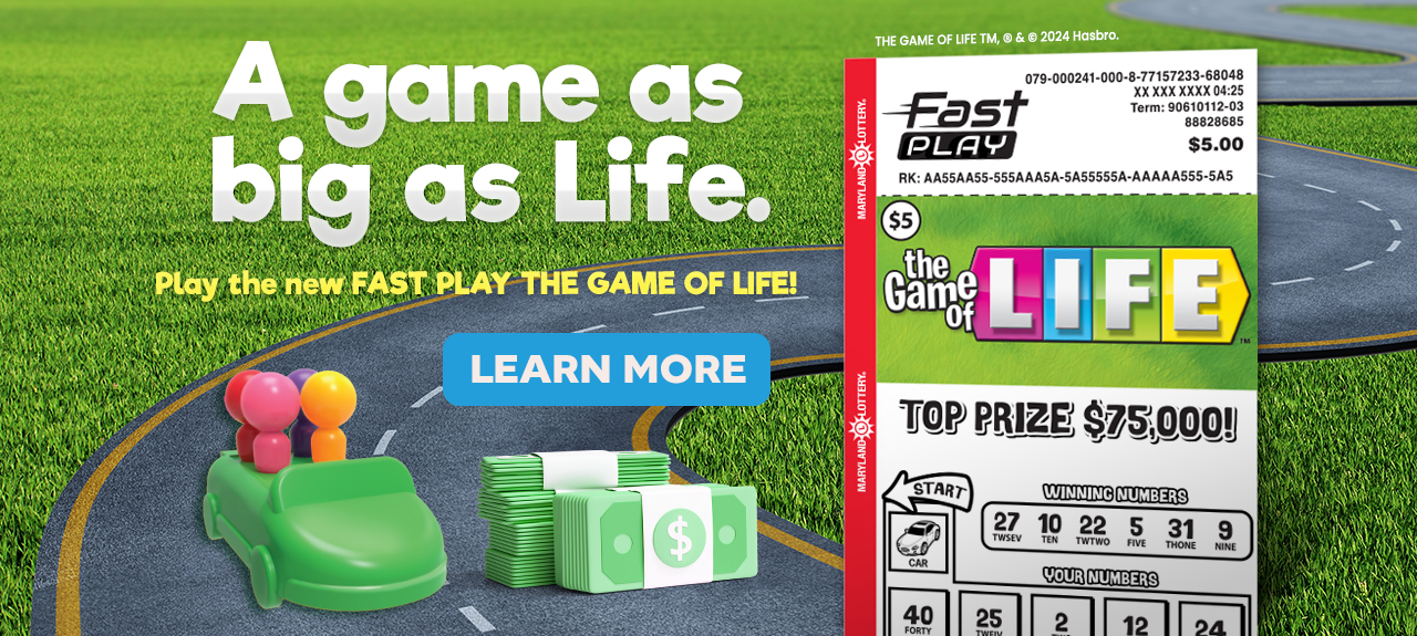 Play the new FAST PLAY THE GAME OF LIFE! Learn More