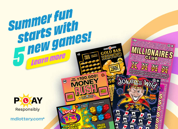 Summer fun starts with 5 new scratch games! learn more