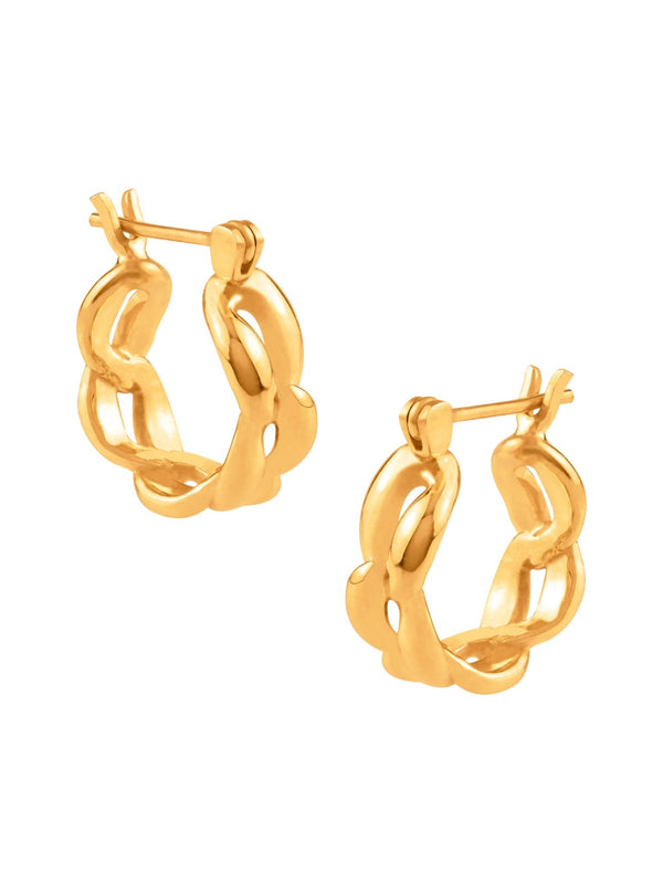 Baby Link Huggy Hoops - MISHO - Earrings