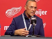Red Wings general manager Steve Yzerman said he will continue being patient in building the core of the team.