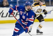 White Lake native Austin Baker was thrilled to be drafted by his hometown team. (Photo by Rena Laverty)